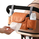 Premium PU Leather Stroller Organizer