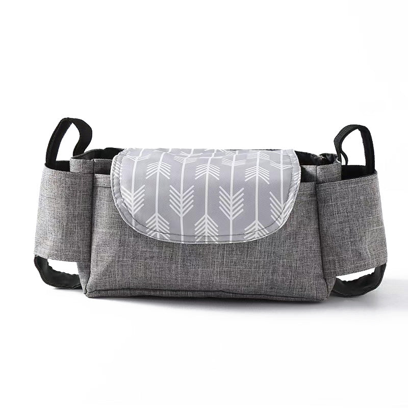 Premium Oxford Stroller Organizer with Large Capacity Storage