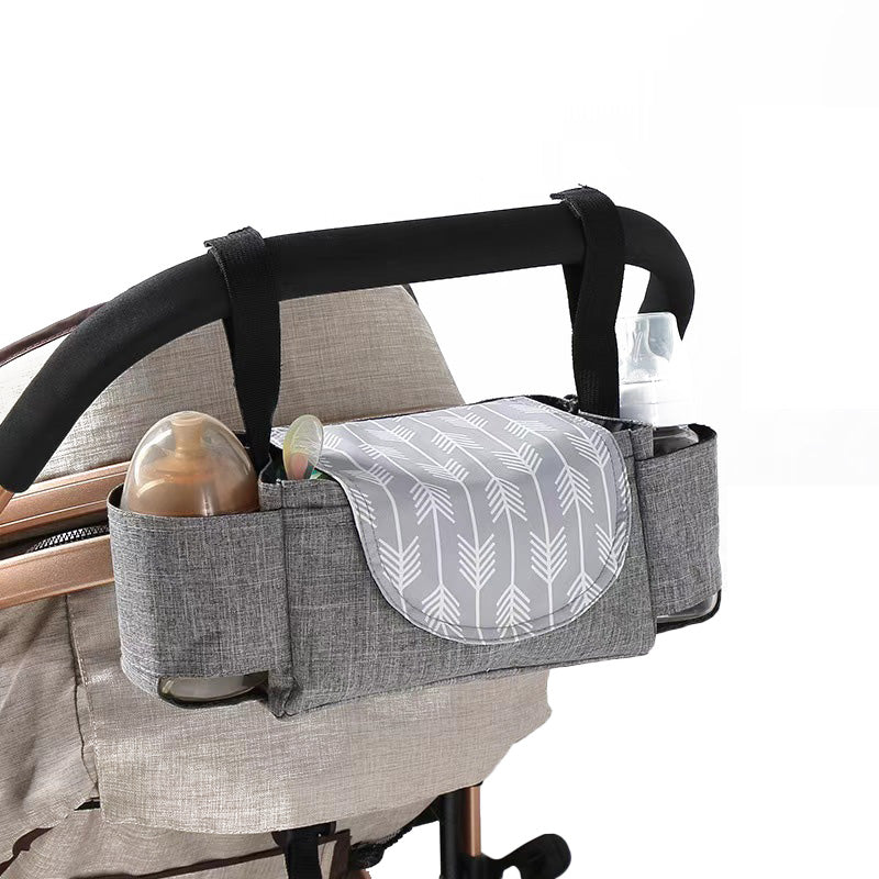 Premium Oxford Stroller Organizer with Large Capacity Storage